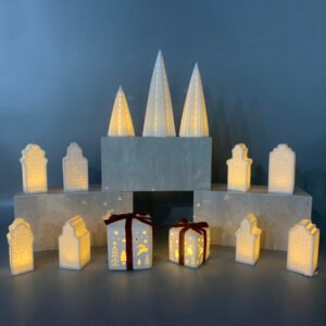 Ceramic LED White House